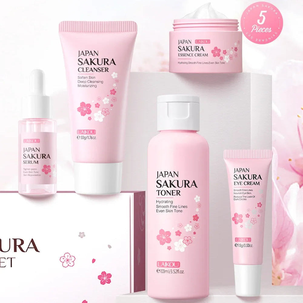 Sakura Radiance Skin Renewal Travel