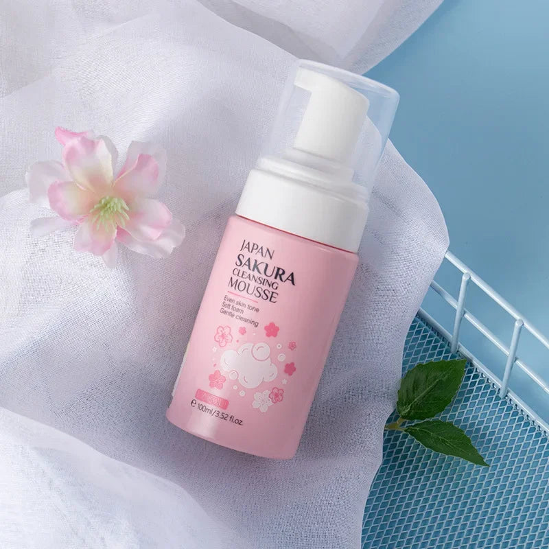 Sakura Cleansing Mousse – Luxurious Skin Glow