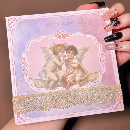 Angel Embossed Makeup Blush Highlight Eyeshadow Palette